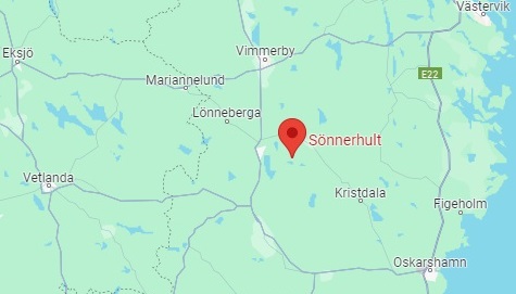 Snnerhult p karta fr Google maps